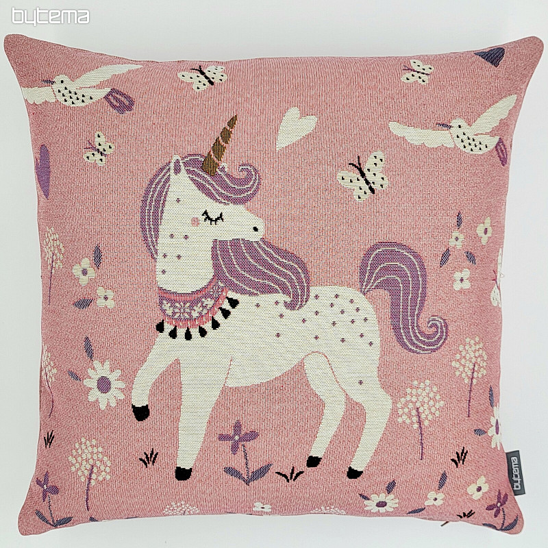 Funda de almohada tapiz unicornio