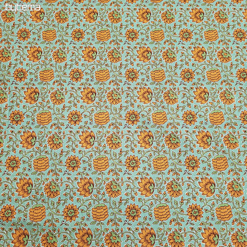 Tela decorativa SUMAN turquesa