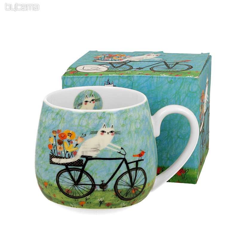 Taza GATO EN BICI