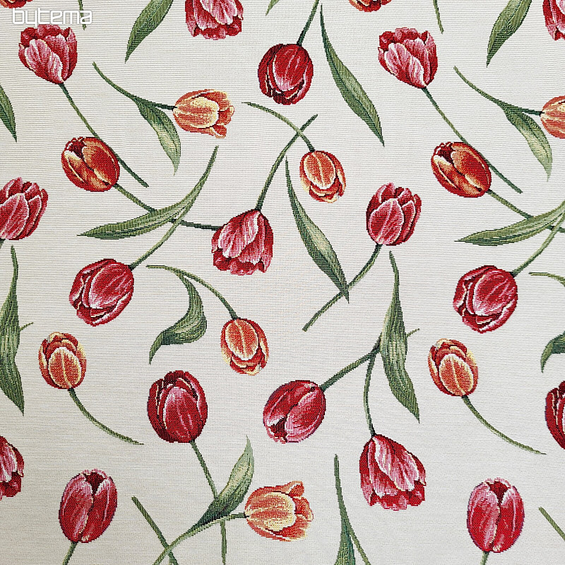 Tela tapiz TULIPS III estampado grande