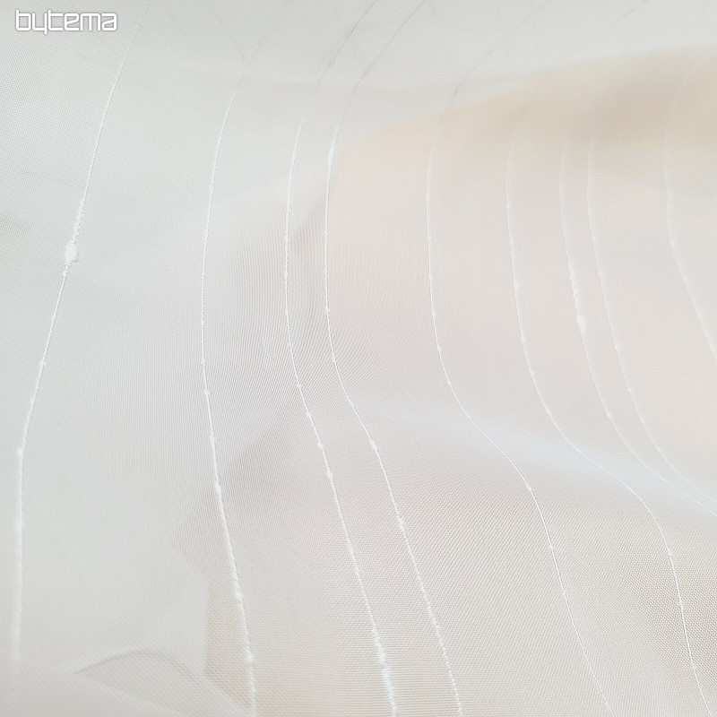 Cortina acabada GERSTER blanco liso