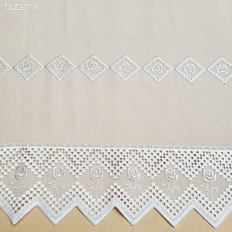 Cortina terminada ROSA BLANCA
