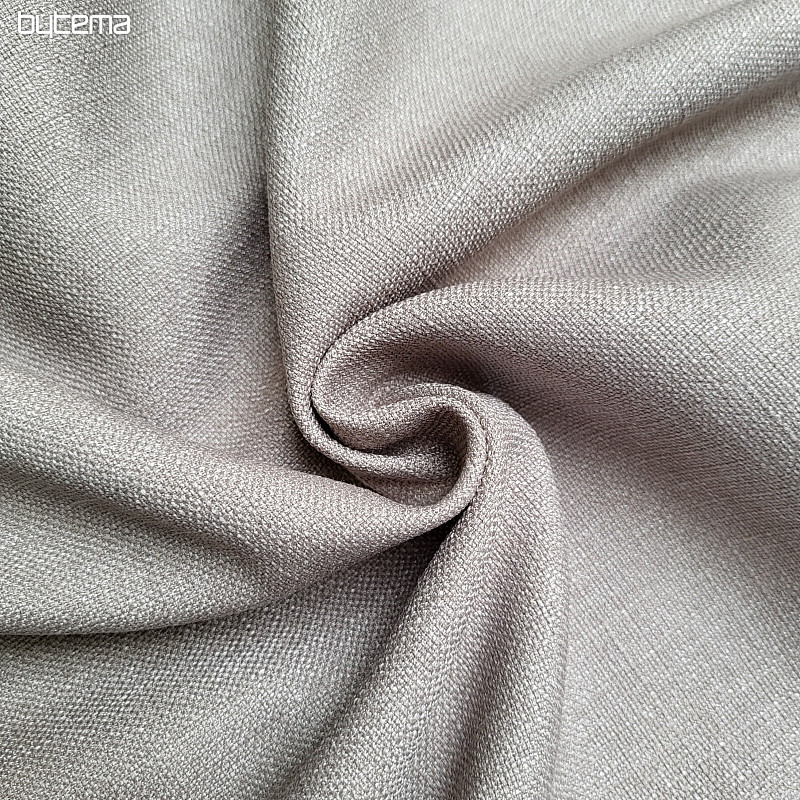 Tejido decorativo de diseño en color liso GERSTER 7650 GRIS BEIGE 0840