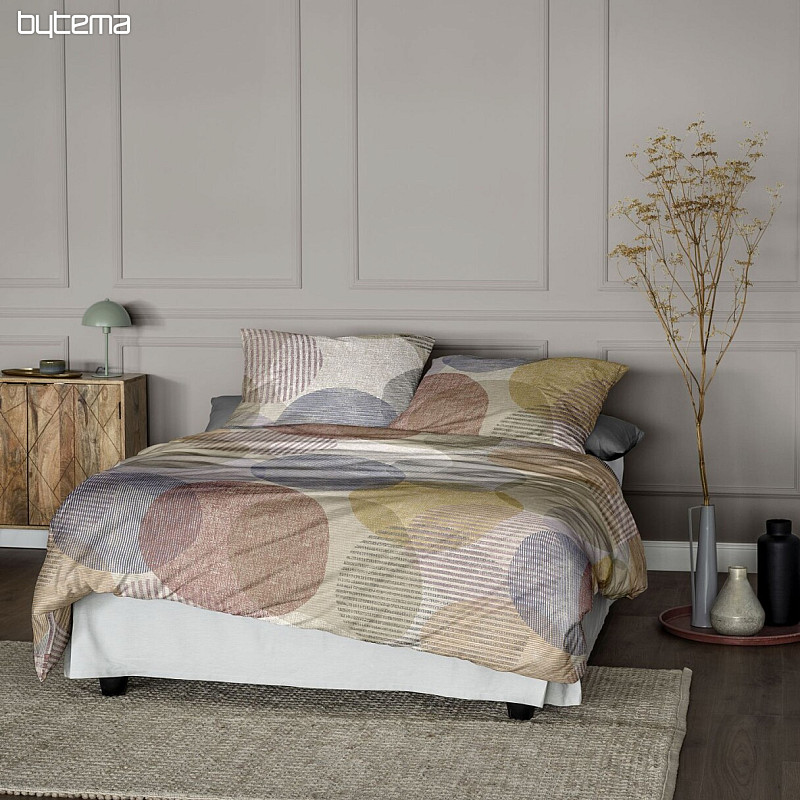 Ropa de cama de franela de lujo IRISETTE ZOBEL 8553-50 RUEDAS DE COLOR