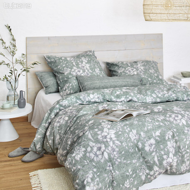 IRISETTE ropa de cama de franela de lujo ZOBEL 8558-30 mentol