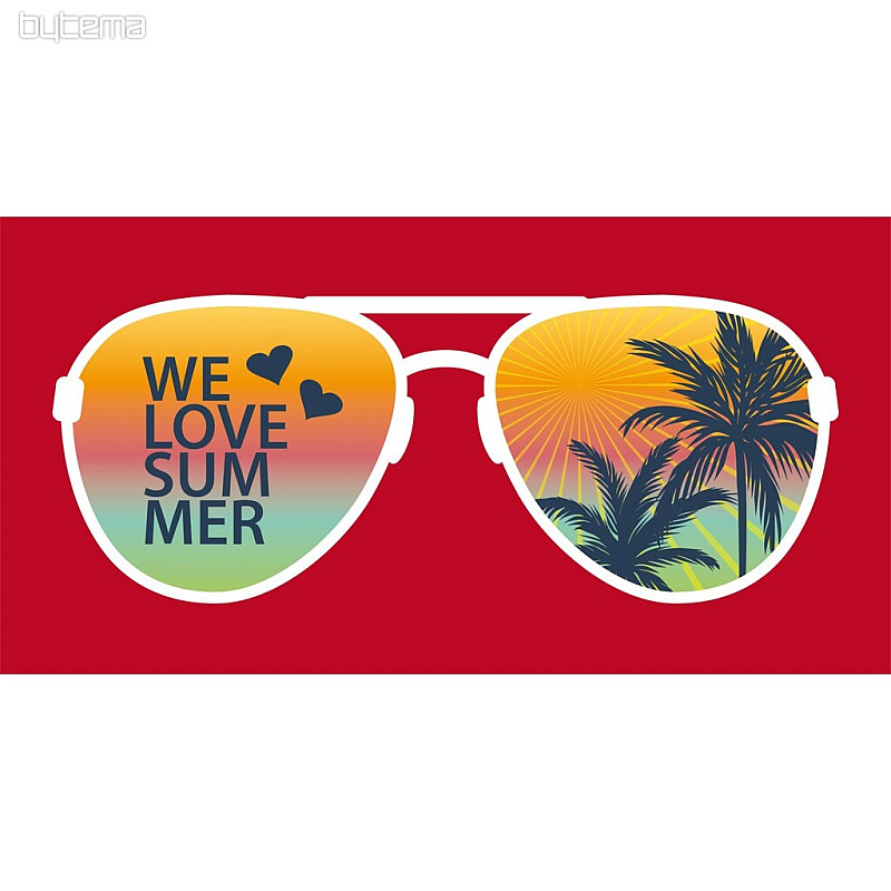 toalla de playa GAFAS DE SOL
