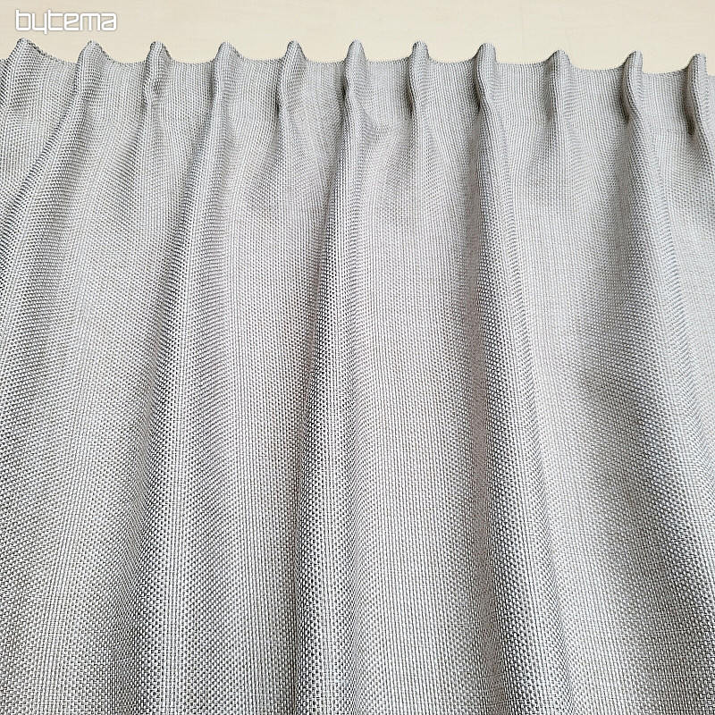 Cortina decorativa terminada GERSTER DIM OUT 77005/840 GRIS BEIGE