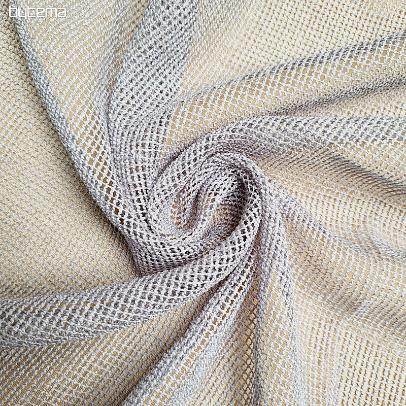 Cortina de lujo GERSTER 11778/840 GRIS