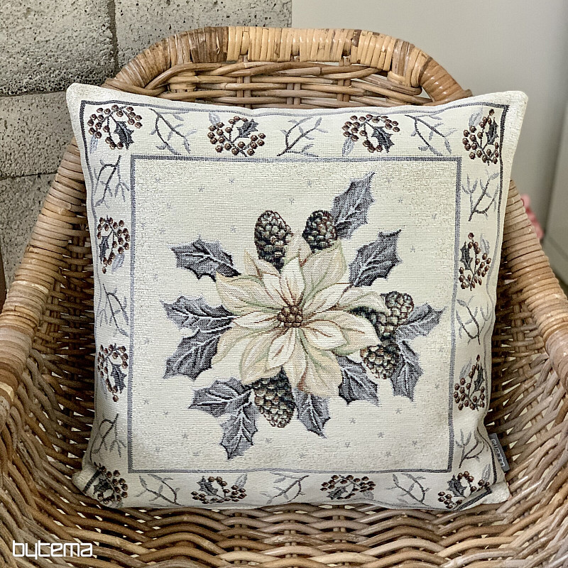 Funda tapiz navideño ESTRELLA DE PLATA