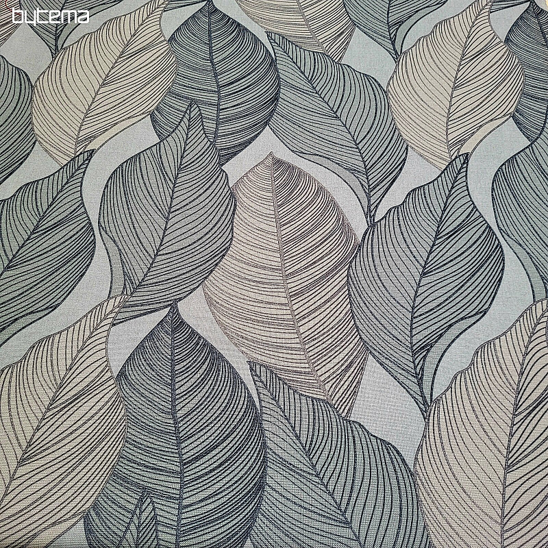 Tela decorativa MAXI LISTY gris