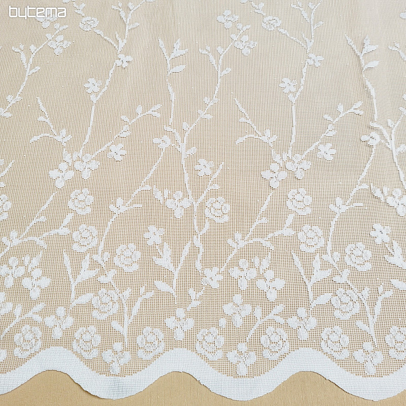 Cortina jacquard FLORES