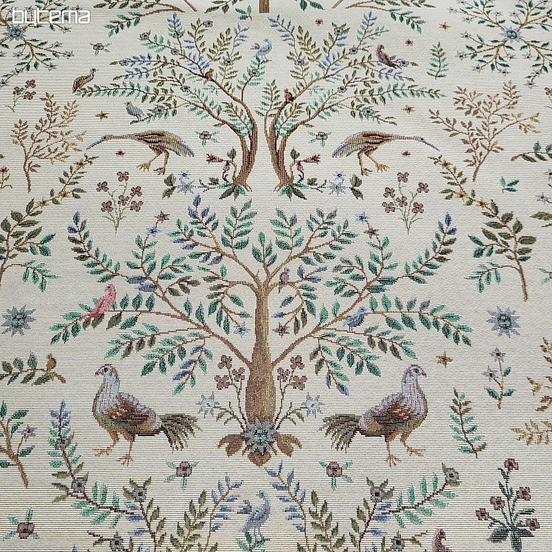 Tela tapiz WILLIAM MORRIS beige