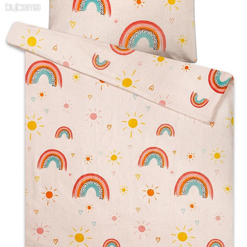 Ropa de cama de microfranela ARCO IRIS