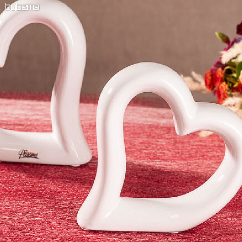 CORAZÓN BLANCO de pie