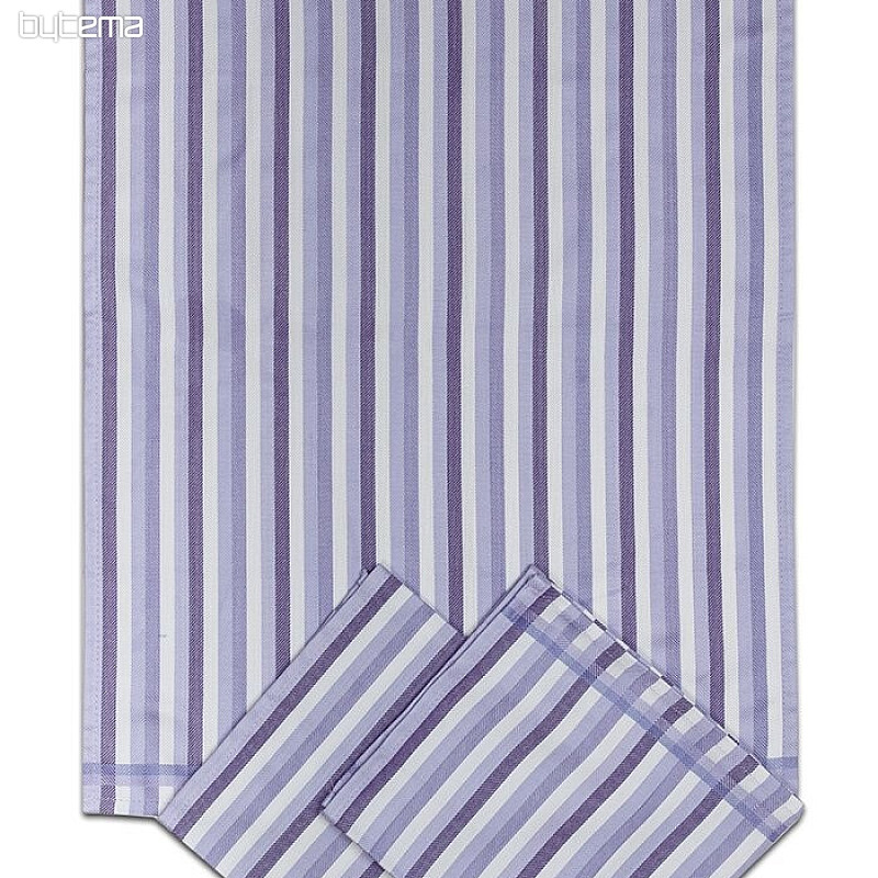 Toallas Bambú RAYAS MORADA 3uds