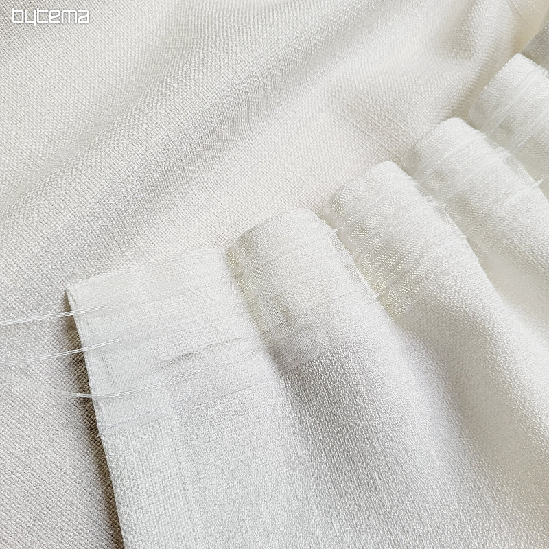 Cortinas de lujo terminadas GERSTER 7650 BLANCO 02