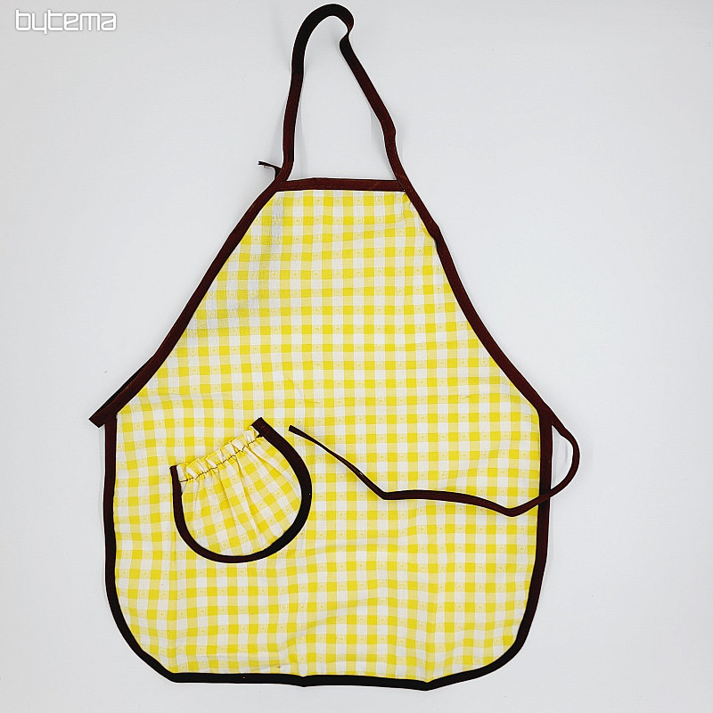 DELANTAL INFANTIL AMARILLO