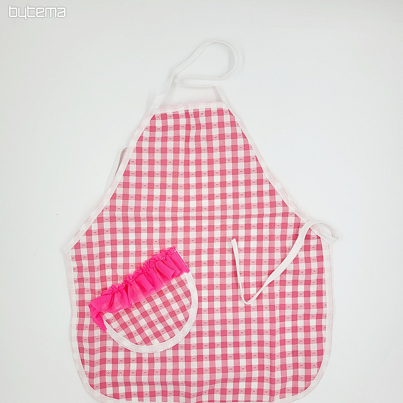 DELANTAL INFANTIL ROSA