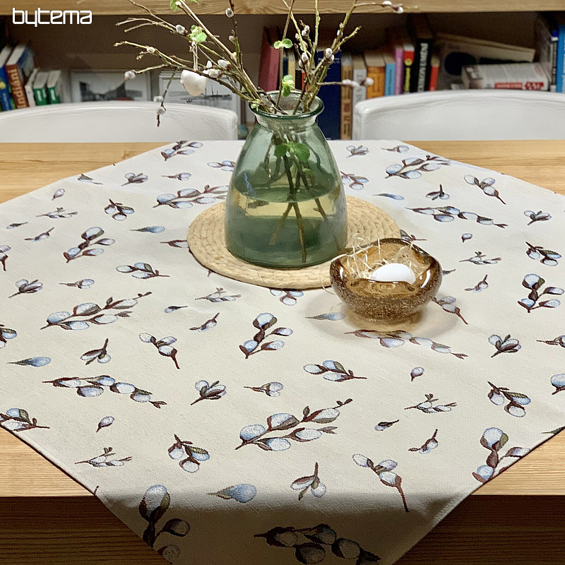Mantel y pañuelo tapiz GATOS JÍVA