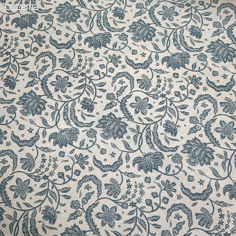 Tejido decorativo AZUL TIRIAN