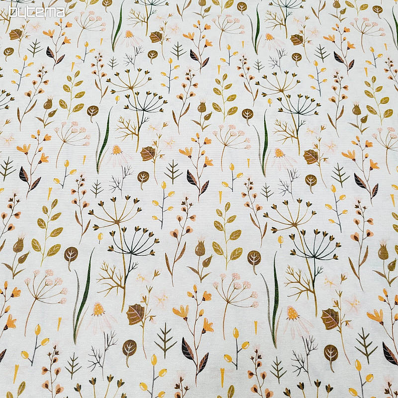 Tejido decorativo LOUKA crema