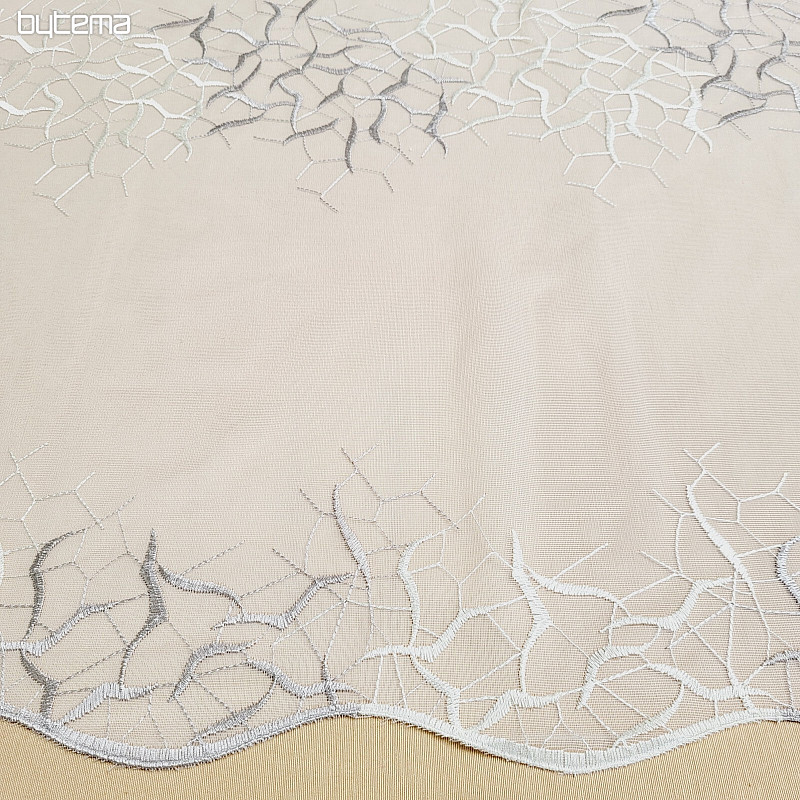 GERSTER 11686/0840 BORDADO BEIGE Y BLANCO