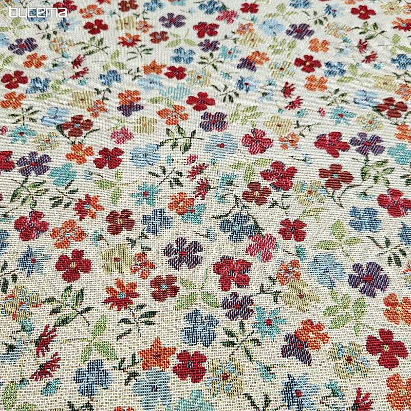 Tela de tapiz BADI FLORES