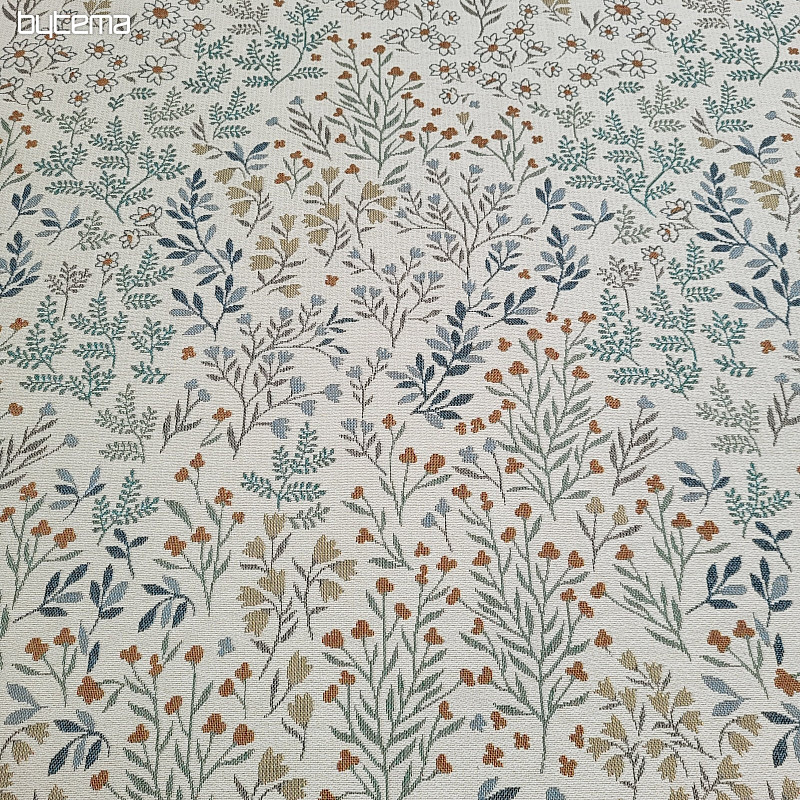 Tela de tapiz GLADIS FLOR de colores