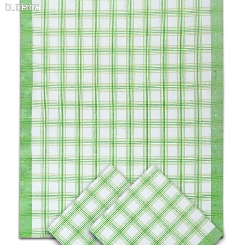 Toallas de bambú CUBO GRANDE VERDE