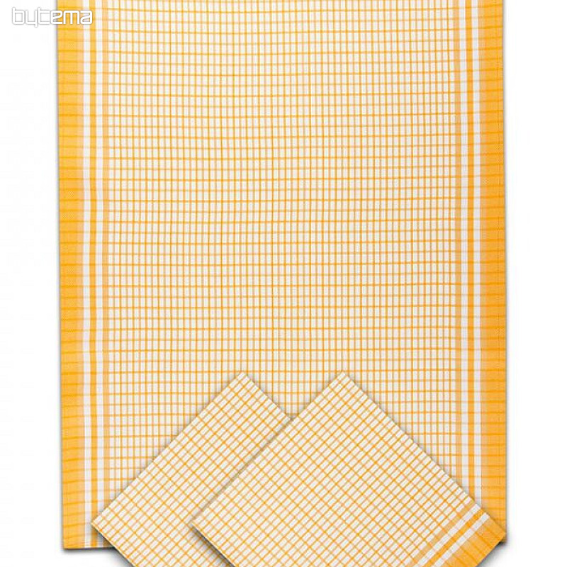 Toallas de bambú CUBO AMARILLO PEQUEÑO