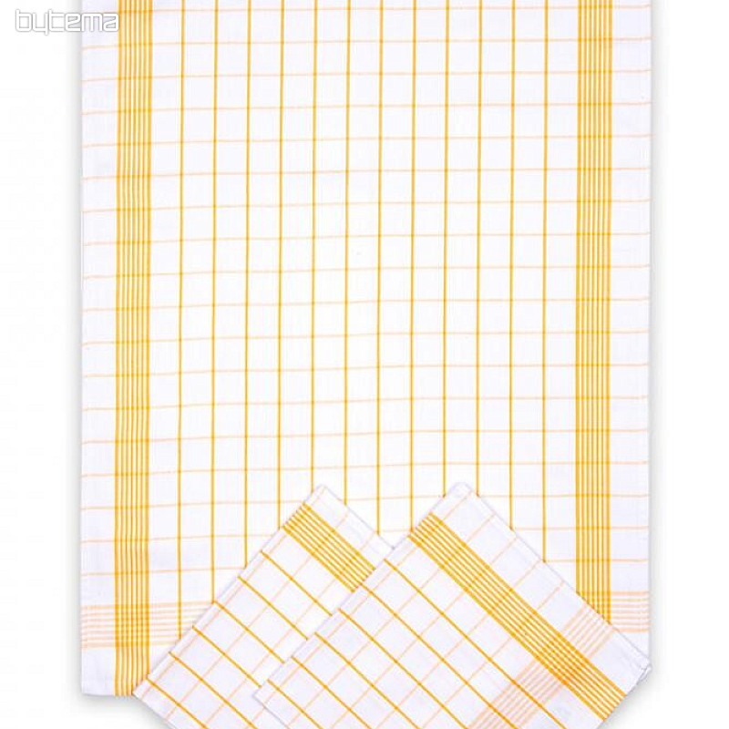 Toallas de algodón POSITIV YELLOW CHECK