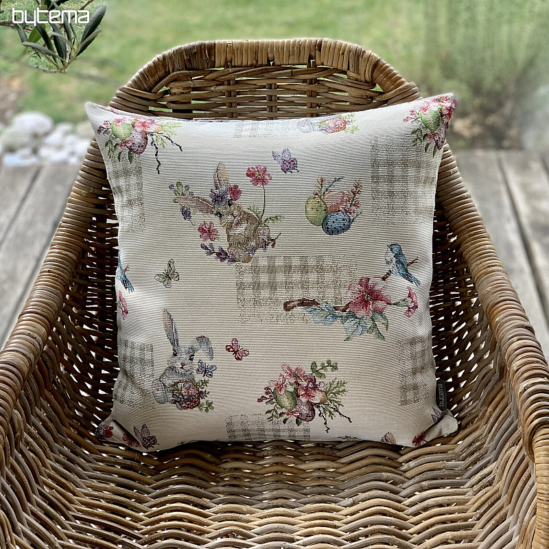 Funda de tapiz de Pascua CONEJO BEIGE