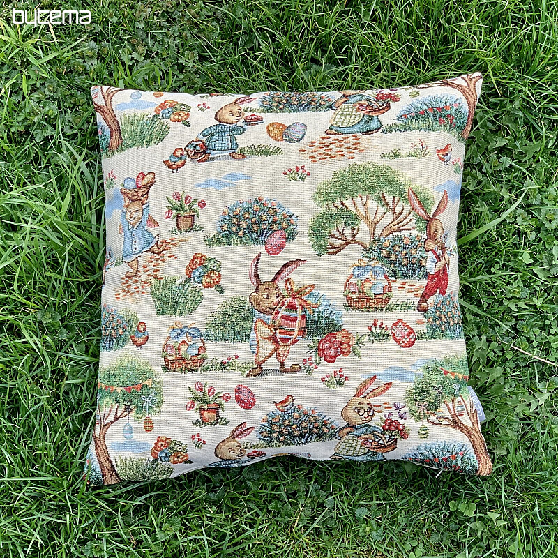 Funda de tapiz de Pascua CONEJITO EN EL PARQUE