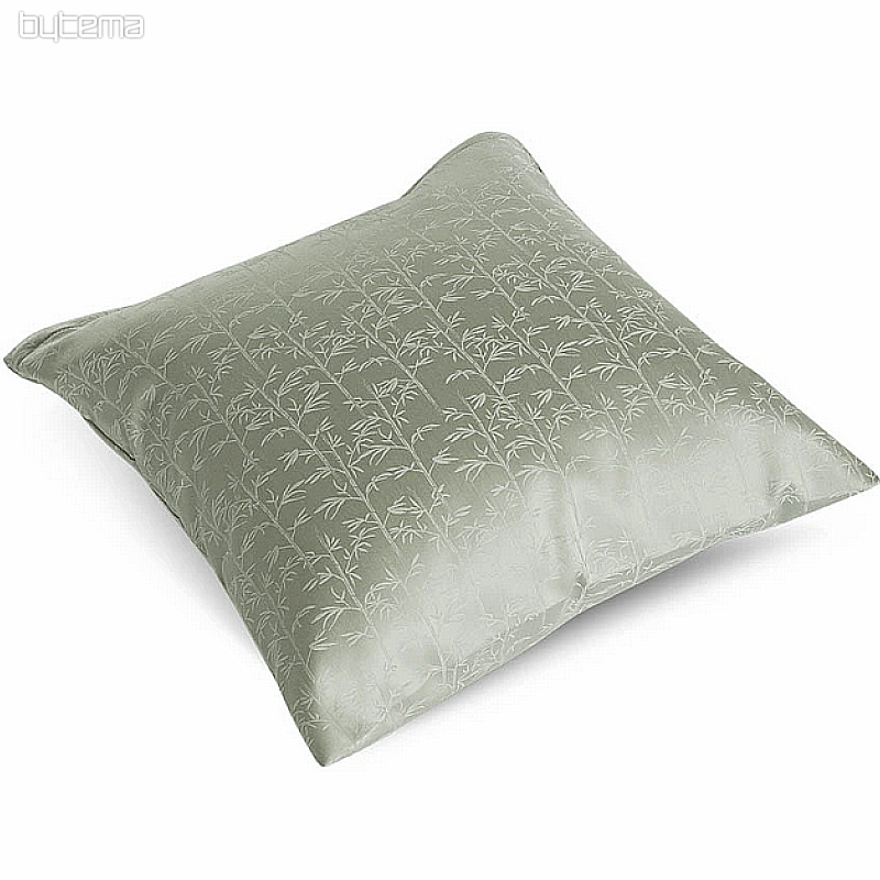 FUNDA DE LUJO DAMASCO DREAMS BAMBÚ gris-verde