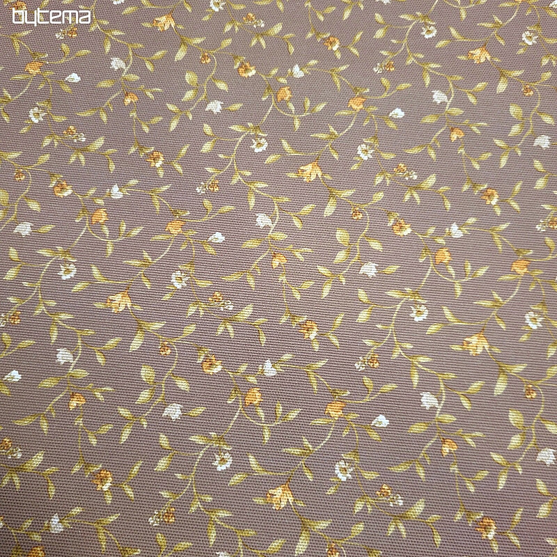 Tela decorativa MILFLORES marrón