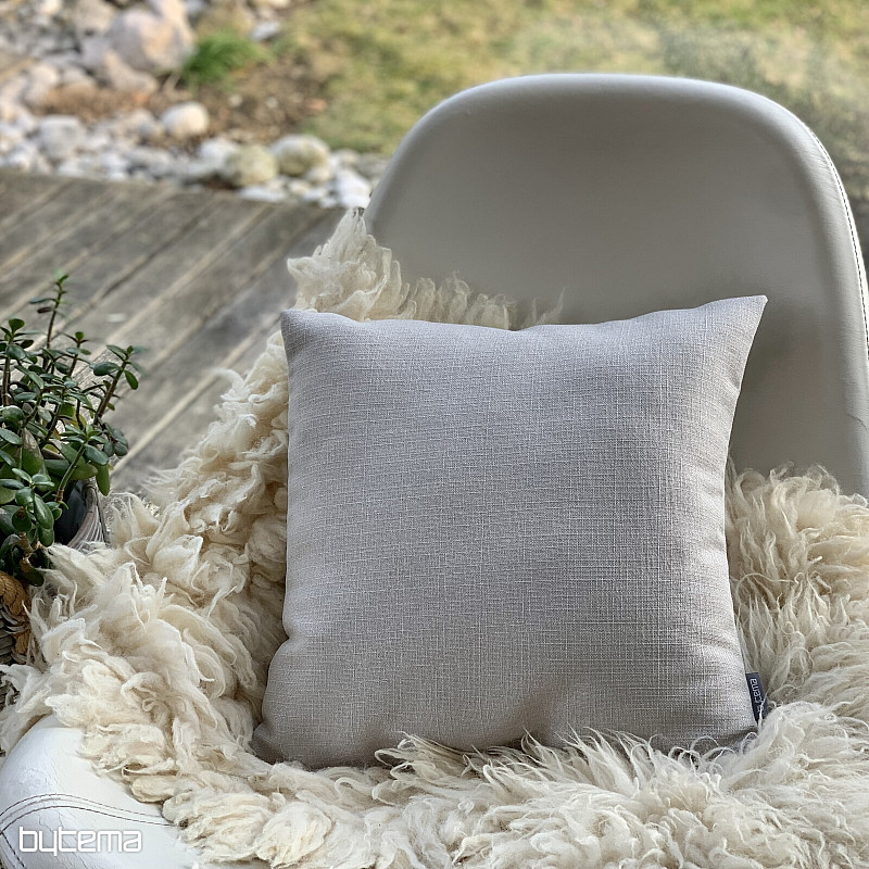 Funda de almohada decorativa GERSTER 7650 GRIS