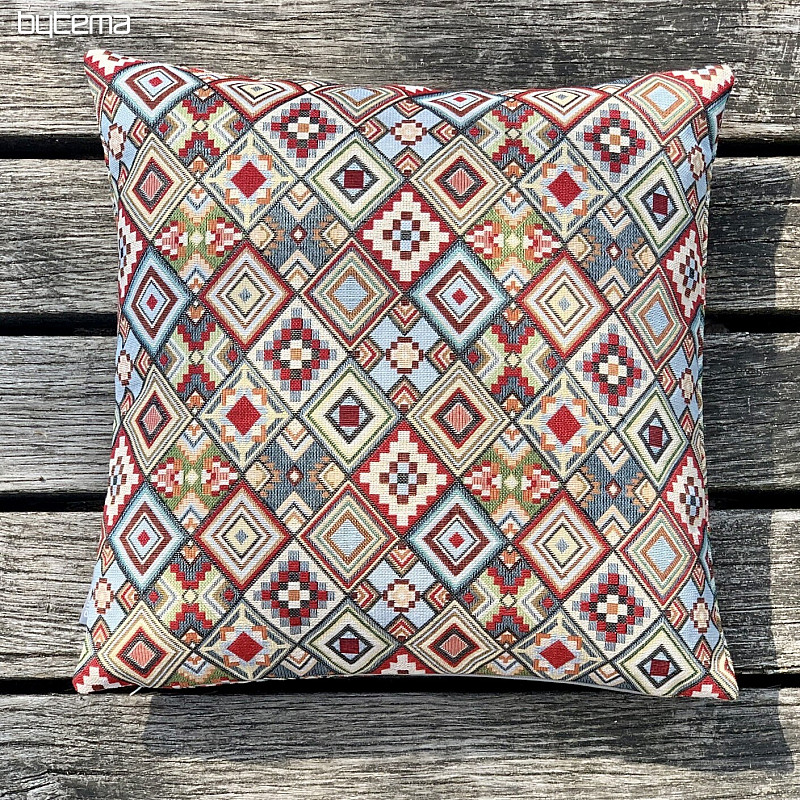 Funda de almohada tapiz AZTECA pequeña