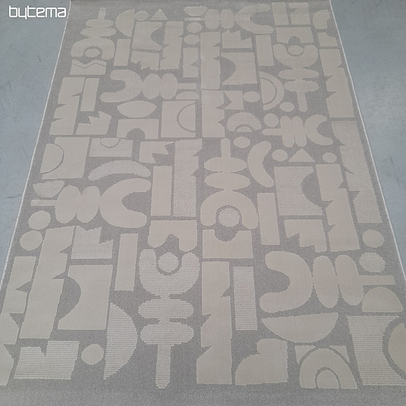 Pieza de alfombra BOHO geometría