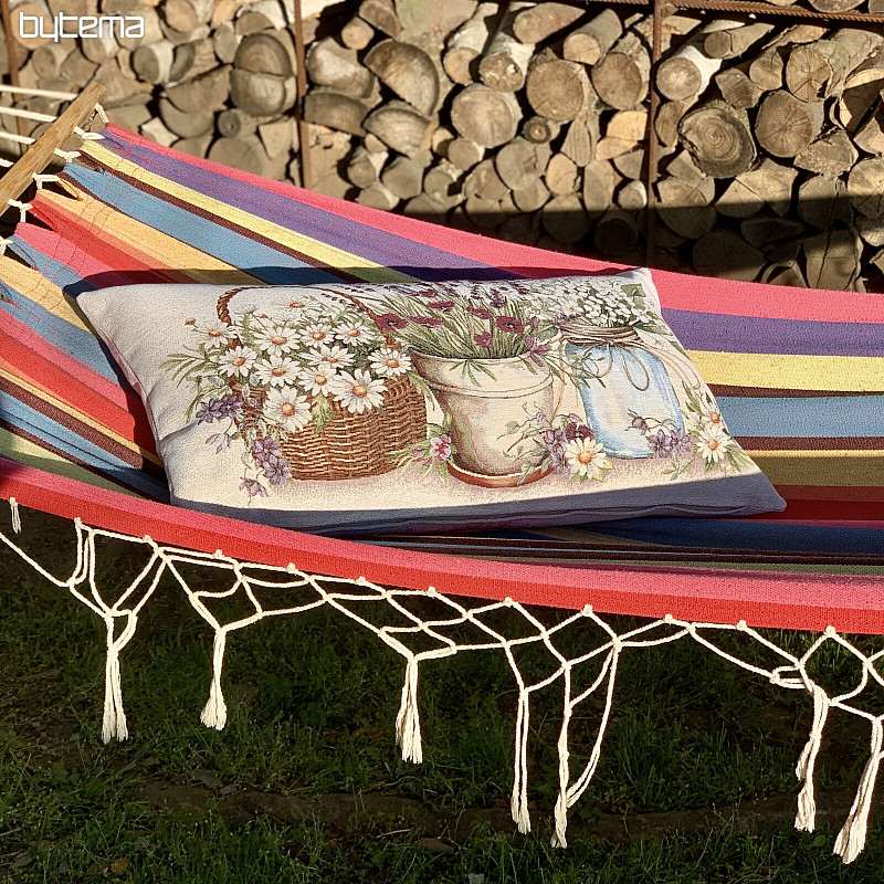 Almohada tapiz BELLEZA EN EL CARRITO