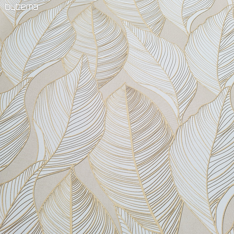 Tela decorativa MAXI LEAVES beige