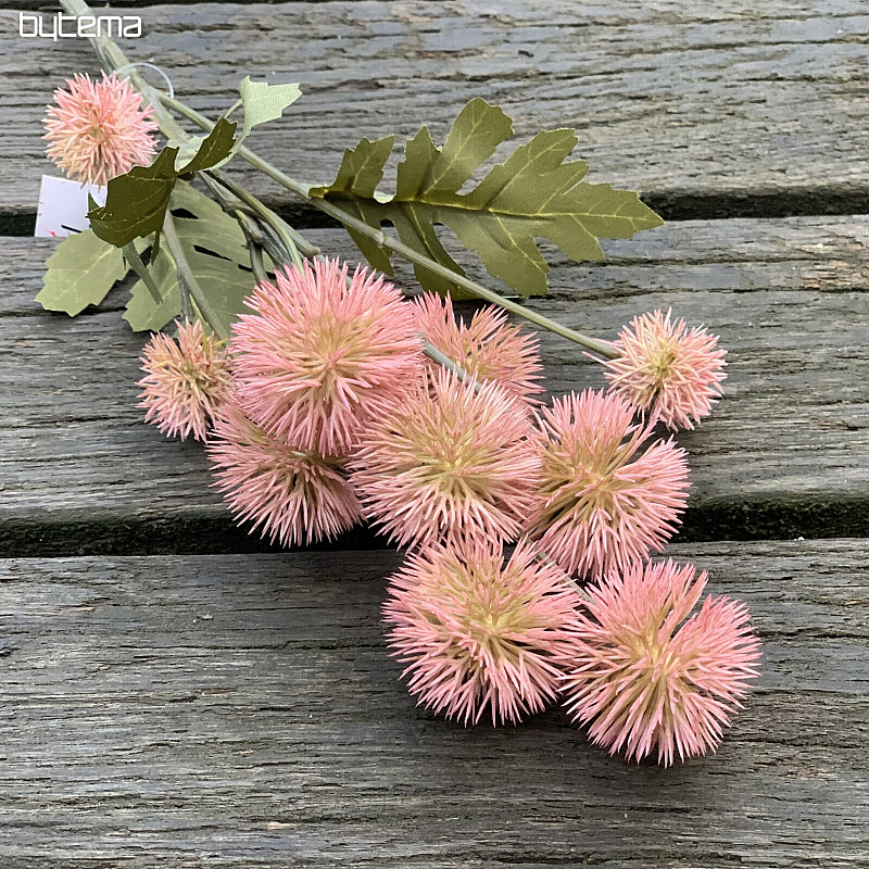 POMPÓN DE PLÁSTICO SECO ROSA