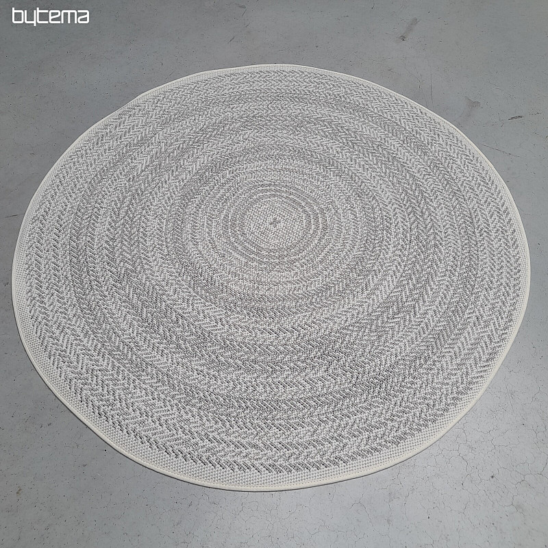 Alfombra de exterior STAR roseta gris