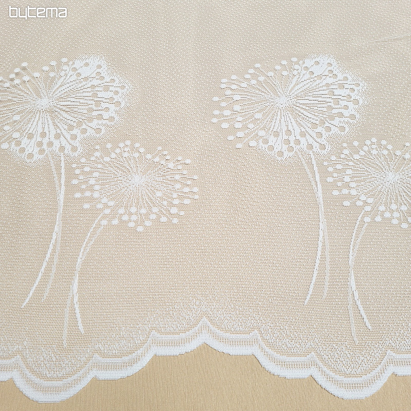 Cortina jacquard CHMÝŘÍ blanco