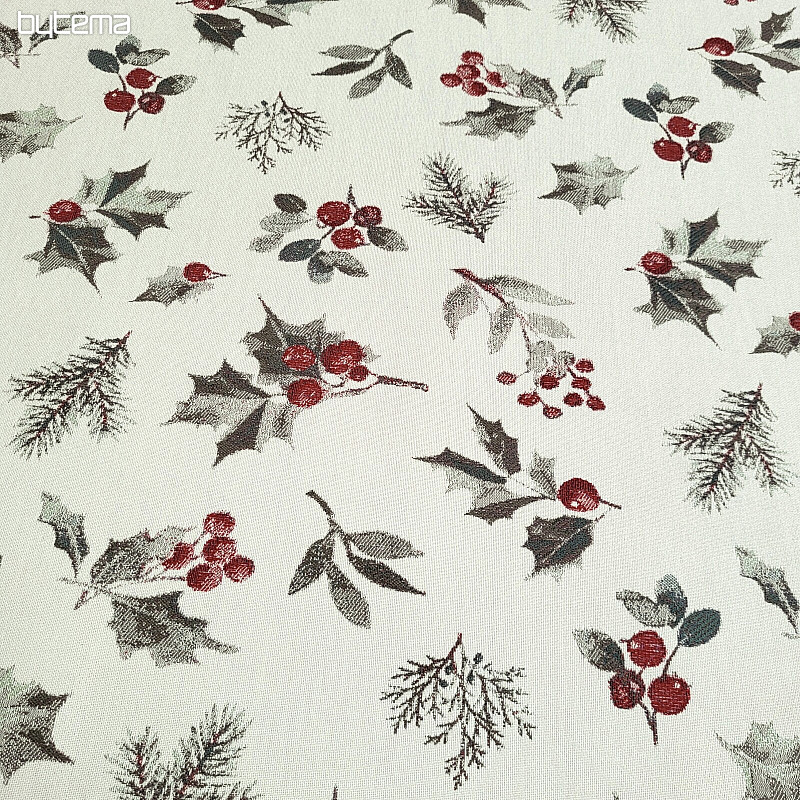 Lujosa tela decorativa HOLLY GREY