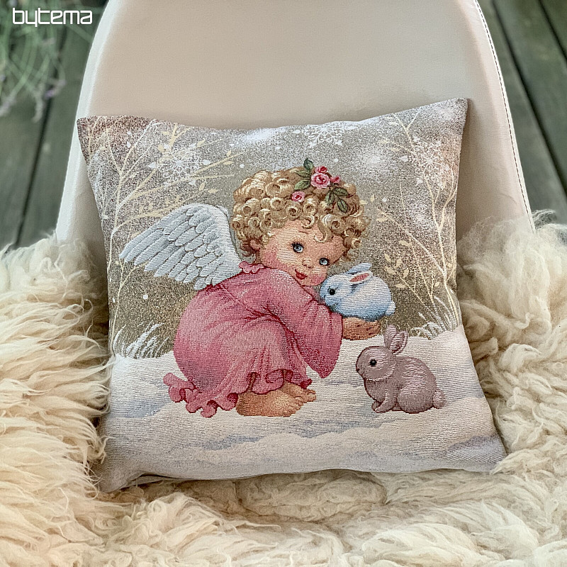 Funda de tapiz navideña ÁNGEL PARA NIÑAS