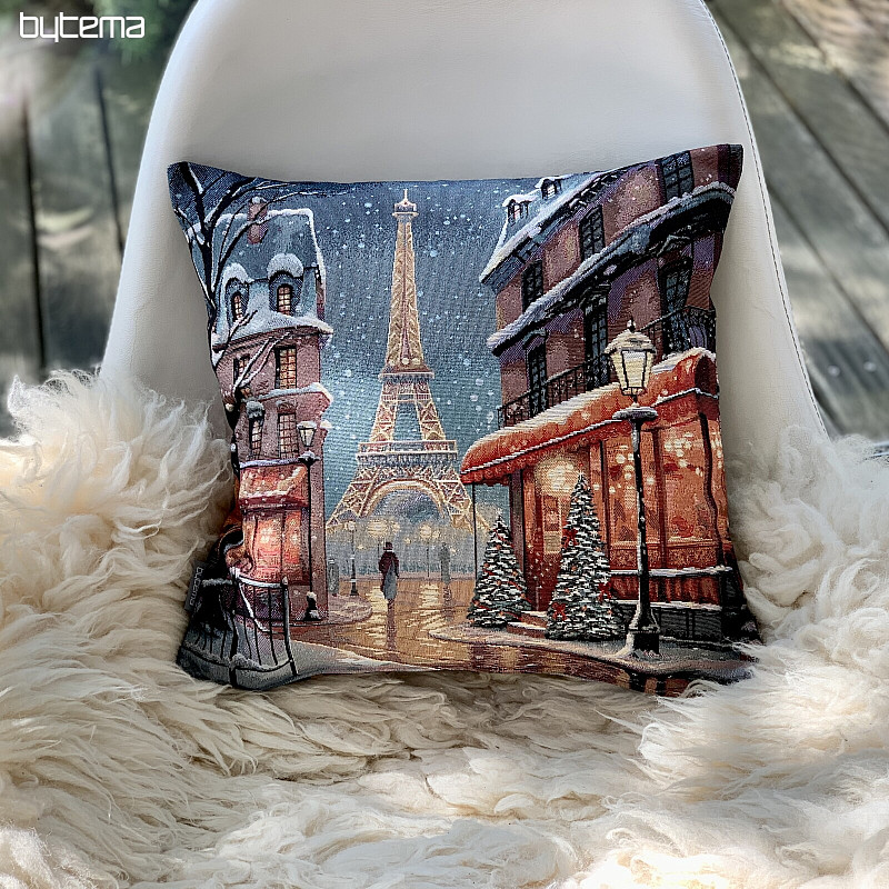 Funda de tapiz navideño INVIERNO PARÍS