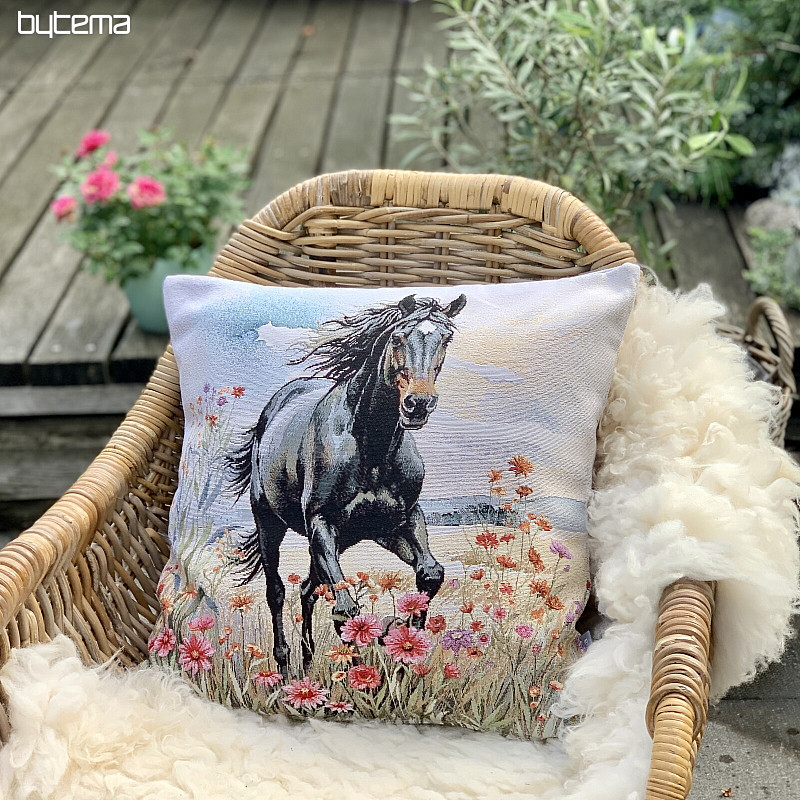 Funda de almohada tapiz BELLEZA NEGRA