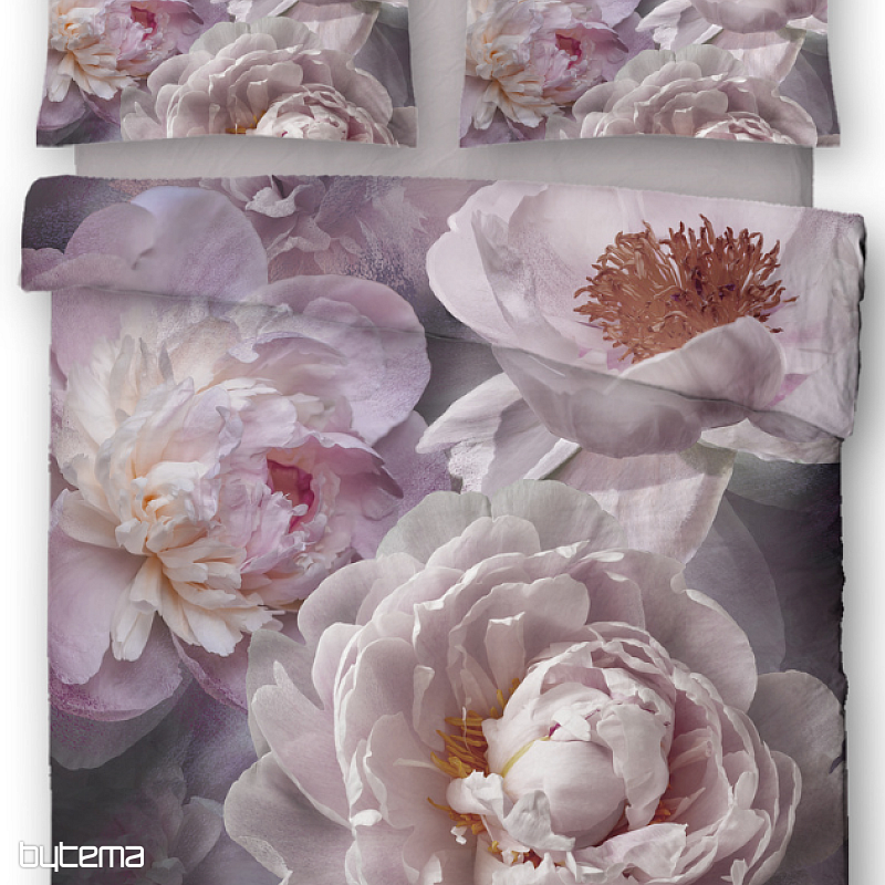 Ropa de cama de satén de algodón PEONY