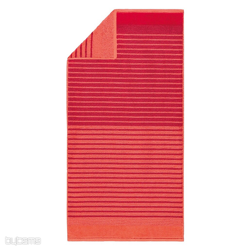 Toalla de lujo y toalla de baño MARIS 288 roja