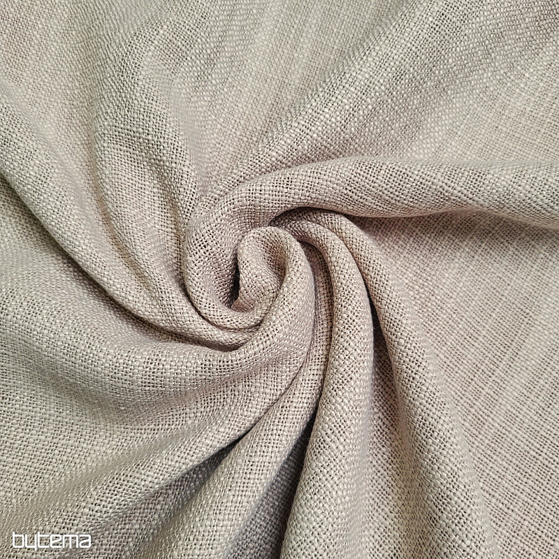 Lujosa tela decorativa PERLA gris claro